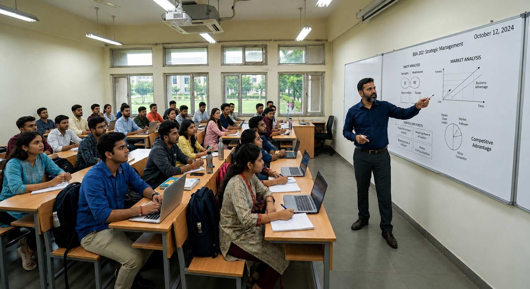 BBA course at CMT Puri